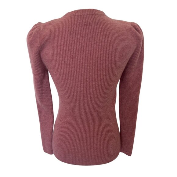 Hatch Giada Ribbed Crew Neck Maternity Sweater Size 1 (Small) - Picture 3 of 10